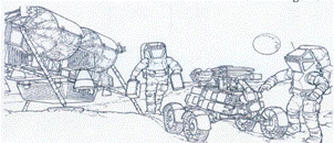 Lunar Base Exploration